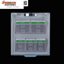 Air exchange open and open one five conversion general function air heating five blowing bathroom 86 type power Bath switch