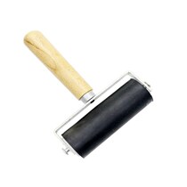 Print ink roller Rubber roller Childrens print tool Oil painting tool Rubber roller Brush Embossed rubber roller