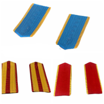 Large number of students Military Training Shoulder Badge Blue Red Shoulder Zhang School Cadet Shoulder Zhang Camouflak Shoulder Zhang