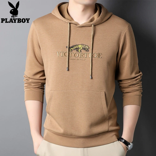 Playboy, осенняя толстовка с капюшоном для отдыха, балахон, куртка, лонгслив, оверсайз