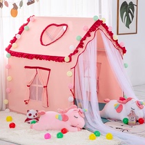 Girl childrens tent Princess independent castle room bed bed split artifact indoor toy house playing House
