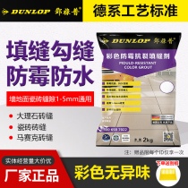 Dunlop color tile caulking agent jointing agent anti-wear and anti-crack caulking material mildew proof waterproof caulking powder 2kg