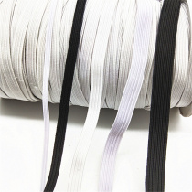 Walking belt imported clothing pants waist elastic belt stretch rope accessories high quality black and white rubber band elastic band
