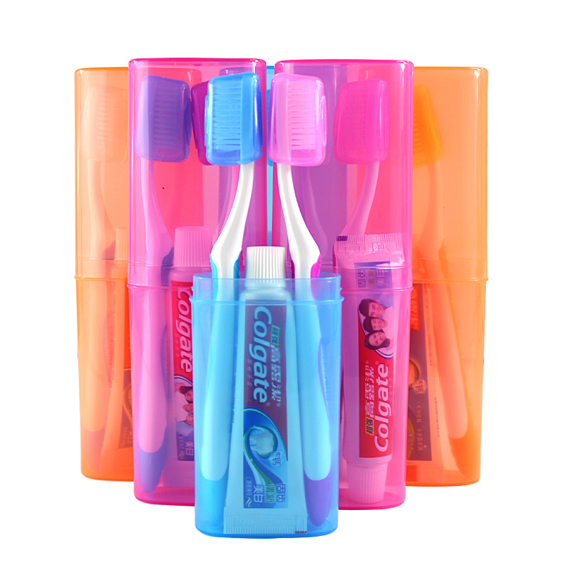 Toothbrush set meal toothbrush toothpaste portable set toothbrush box travel set protective set mouthwash cup