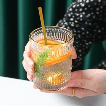 Glass Water Cup Suit Light Lavish Home Living Room Hospitality Kettle Drinking Water Cup Tea Cup Modern Family Tea Set Water