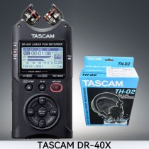 tascam dr-40x professional voice recorder SLR mobile phone video recording mixer interview classroom USB sound card