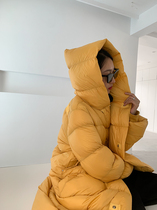 Limited to 780 high-end witch hat White Goose velvet hooded cotton series cold artifact female Korean version 21 new