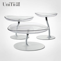 Nordic Minimalist Creative Fashion Small Tea Table Mushroom Shaped Corner A Few Acrylic Sides A Few Coffee Tables Transparent Little Round A Few