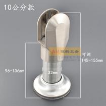 Toilet partition hardware accessories support feet Public toilet door plate base adjustable bracket splint fixed foot