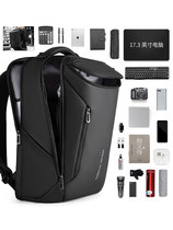 Marco Leiden Mens Double Shoulder Bag Multifunction 17 Inch Computer Bag Business Commuter Backpack Travel Bag Student Bag