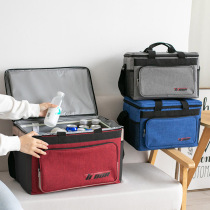 New large-capacity ice bag takeaway incubator thickened waterproof outdoor picnic bag food preservation spot