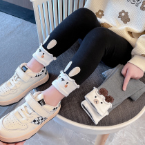 Girls spring dress pants Childrens clothes 2022 New Yangqi Spring female baby Spring and autumn beating underpants wear a thin section
