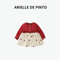 One year old girl baby dress Princess dress designer brand] one year old birthday gift girl Autumn dress