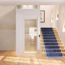 Household small villa indoor elevator Low noise elevator Hydraulic tubing chain Household small villa elevator