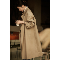 FYC464705AG] Long-style cotton windsuit in 3000 with sexual ethos on the early spring-changing cabinet