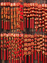 New Year New Year decoration pendant Door wall hanging decoration Fu Nian goods buy Spring Festival dormitory decoration creative hanging string