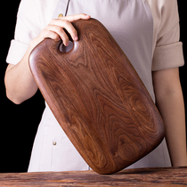Cutting board (Fuji wood)Classic North American black walnut cutting board chopping board Built-in stainless steel rod anti-deformation