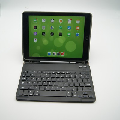 iPad9.7寸系列蓝牙键盘保护套带笔槽苹果12.9寸第三代保护套