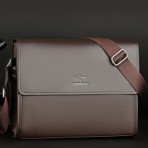 Ginsomo Kangaroo Leather Man Bag Bag Mens Bag Bag Bag Business Breakbag
