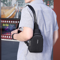 Small chest bag for mens bag 2021 new wave Korean version 100 lap single shoulder bag Leisure diagonal satchel Mini mobile phone bag