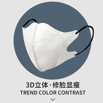 Weiya recommends 3D three-dimensional mask white female independent packaging creative personality small face Net red male tide Chinese style