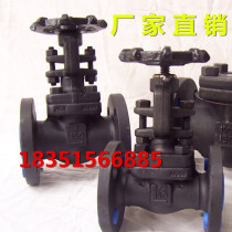 J41H-25 40 64 100C forged steel A105 high pressure gate valve shut-off valve DN15 20 25 32 40 50