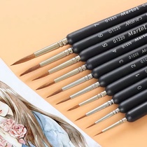 Marley pure wolf hook line Pen nylon hair hand drawing drawing gouache painting watercolor acrylic drawing drawing pen