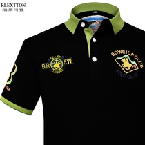  Summer golf short-sleeved T-shirt Mens lapel Paul POLO shirt golf clothing breathable new golf top thin t