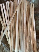 Express playing wooden frame logistics packing wooden strip wooden wooden box packaging wood protection reinforced wooden strip wood custom