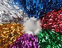  Popular hand-cranked props dance flower ball cheerleading cheerleading color ball manufacturer