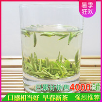 Spot Emeishan tea 2021 new tea Three father and son green tea Ming Qian premium Zhen Bird tongue spring tea leaves 250g