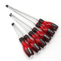 Screwdriver cross screwdriver batch screw steel extension one-character percussion impact screwdriver piercing impact