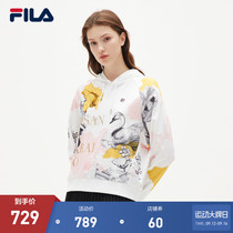 FILA Phila Le official Gao Yuanyuan same womens hoodie 2021 new fashion hoodie