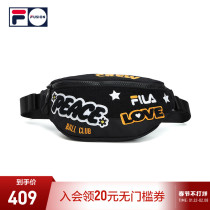 FILA FUSION Feller Chao Brand 2021 Winter New Couple Fashion Patch Embroidery Sports Waist Packs for Men and Women