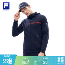 FILA ATHLETICS File Mens sports suit 2022 spring new fashion jacket long pants training