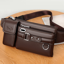 Running Bag Men multi-function summer new small chest bag light construction site mobile phone bag small satchel bag Small Satchel large capacity bag