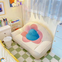 Sloth sofa Couch Can Lie Sleeping Girl Bedroom Small Cute Double Tatami Bed with small sofa Couch Bean Bag