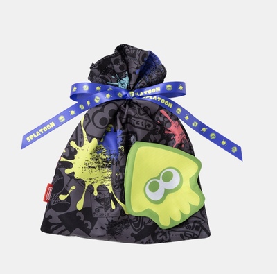 taobao agent [Nikko spot] Nintendo flagship store spray warrior Splatoon gift bags canvas bag around the bag