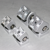 Living hinge steering connector aluminum profile connector movable connector zinc alloy accessories