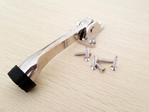 KFC aluminum alloy wooden door special horseshoe foot pedal door top door stop door touch random stop locator