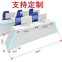 New operating table Heart section Briefing desk Desk Dispatchers United Monitor Security Desk P Arc Twin Table Support New Products