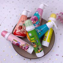 Hao Jianjian childrens toothpaste press type baby 2 years old 3-12 years old can swallow fluorine-free 6 years old children over 7 years old
