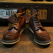 Ammerclick American Retro 1907 Genuine Leather High Help Tooling Locomotive Shoes Men And Women 875 Martin Short Boots 100 Hitch Ride