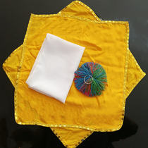 National folk dance Test props three-level scarf grab bag house dancer Juan small costume designer