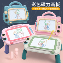 Childrens magnetic painting toys home writing board childrens large one-year-old baby color 2 graffiti 3 drawing board erasable