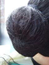Latin dance professional dance invisible head net ballet practice dress head hair pan head special hair net