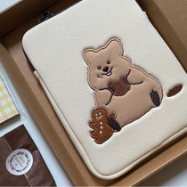una Korea ins blogger same young forest kangaroo ipad storage bag computer inner bag