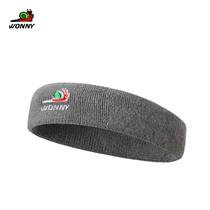 Snail sports hairband Mens and womens sweat-absorbing wide-brimmed headband Summer fitness running sweat-absorbing belt Basketball tennis antiperspirant belt