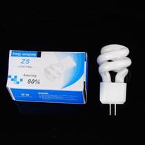 Energy-saving light bulb Spiral g4 mirror headlight bulb 12v 3w Spiral 5w bathroom lamp small 2-pin pin