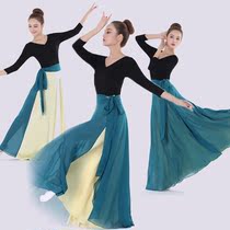 North Korean dance practice skirt fresh ethnic practice skirt North dance class special